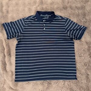 Walter Hagen Men's 11 Majors Championship Stripe Golf Polo